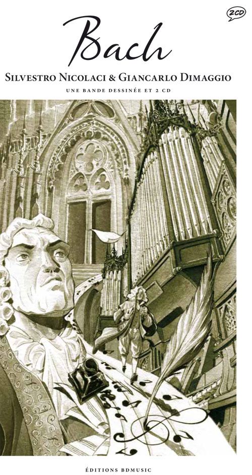 Couverture de l'album BD Classique Tome 4 Bach