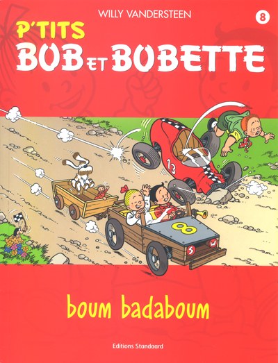 Couverture de l'album Bob et Bobette (P'tits) Tome 8 Boum badaboum