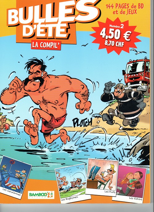 Couverture de l'album Bulles d'été Tome 2 La compil'