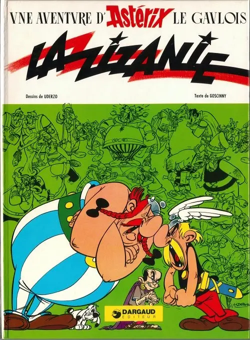 Couverture de l'album Astérix Tome 15 La zizanie