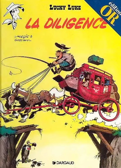 Couverture de l'album Lucky Luke Tome 32 La Diligence