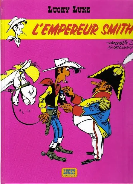 Couverture de l'album Lucky Luke Tome 45 L'empereur Smith