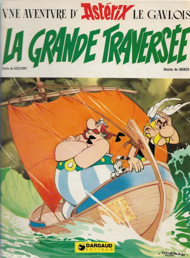 Couverture de l'album Astérix Tome 22 La grande traversée