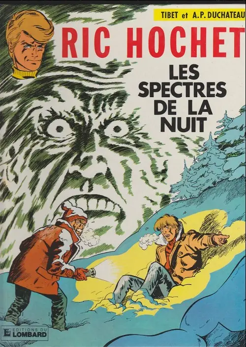 Couverture de l'album Ric Hochet Tome 12 Les spectres de la nuit