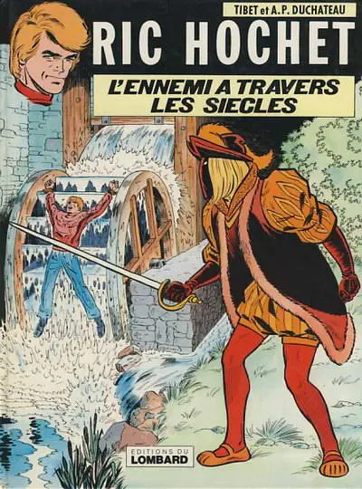 Couverture de l'album Ric Hochet Tome 26 L'ennemi à travers les siècles