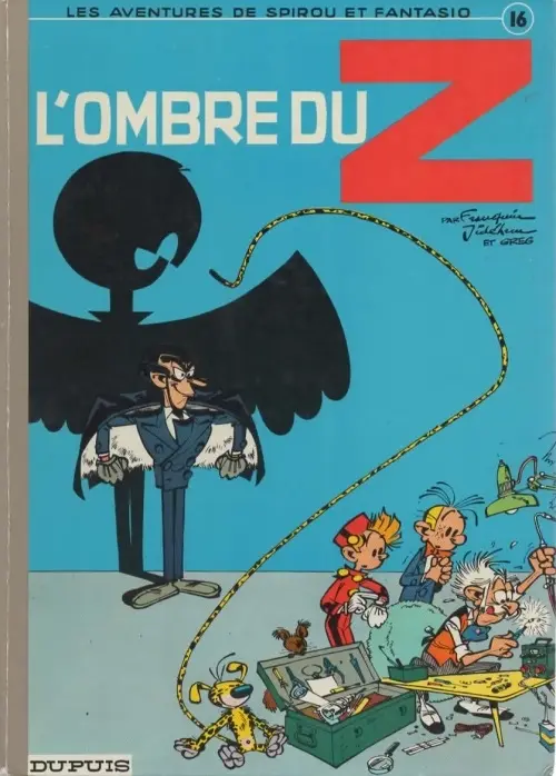 Couverture de l'album Spirou et Fantasio Tome 16 L'ombre du Z