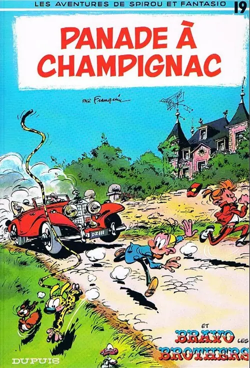 Couverture de l'album Spirou et Fantasio Tome 19 Panade à champignac