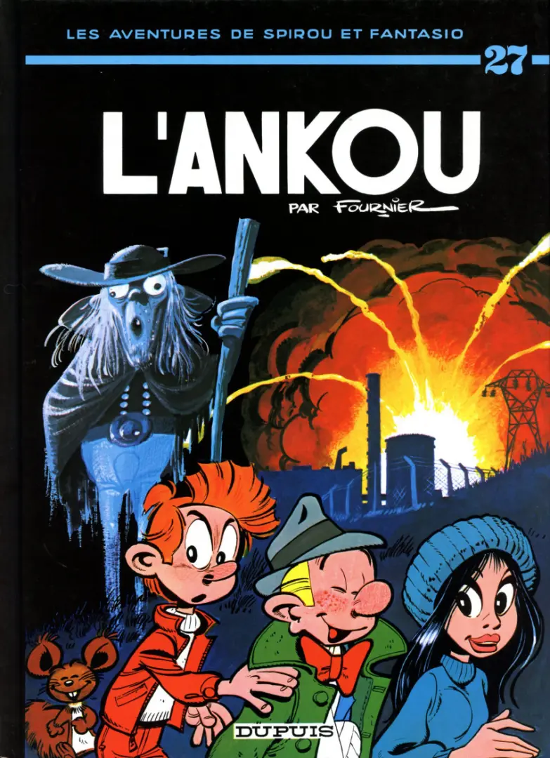 Couverture de l'album Spirou et Fantasio Tome 27 L'Ankou