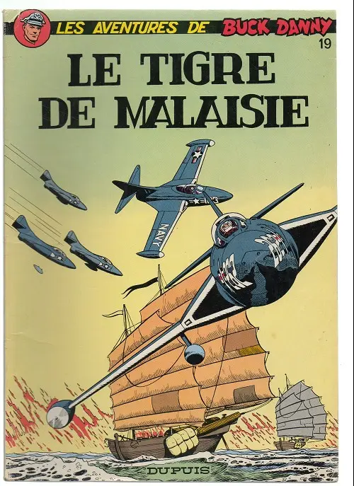 Couverture de l'album Buck Danny Tome 19 Le tigre de malaisie