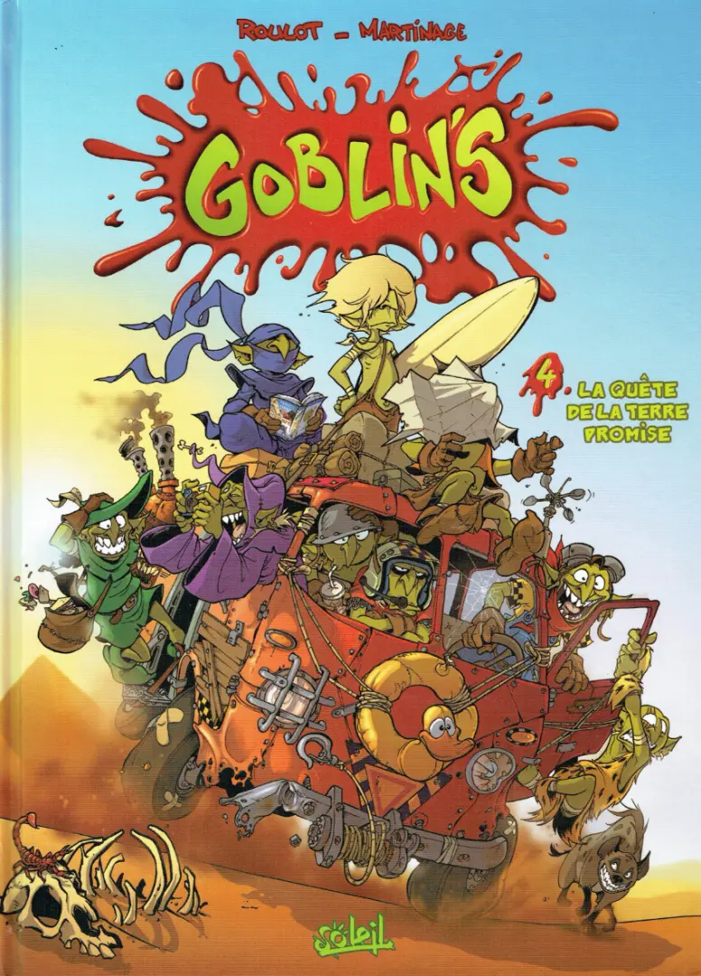 Couverture de l'album Goblin's Tome 4 La quête de la terre promise