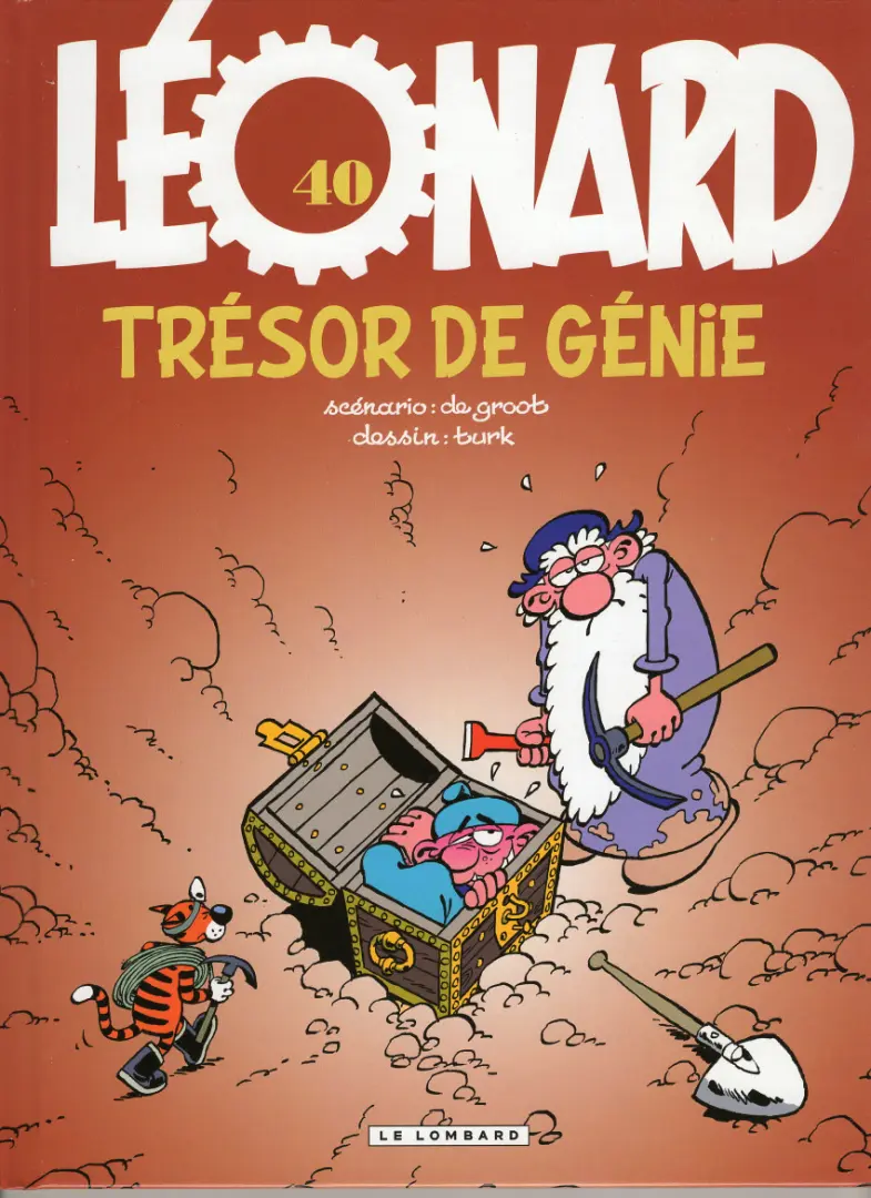 Couverture de l'album Léonard Tome 40 Trésor de génie