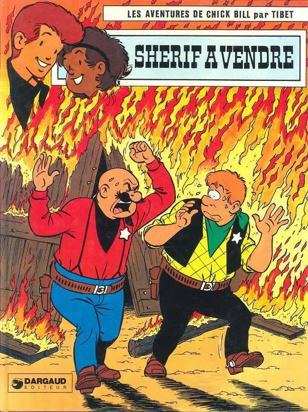 Couverture de l'album Chick Bill Tome 32 Shérif à vendre