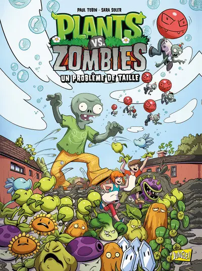 Couverture de l'album Plants vs. zombies Tome 14 Un problème de taille