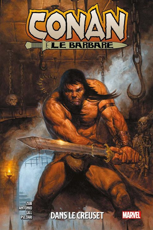 Couverture de l'album Conan le Barbare 3 Dans le creuset