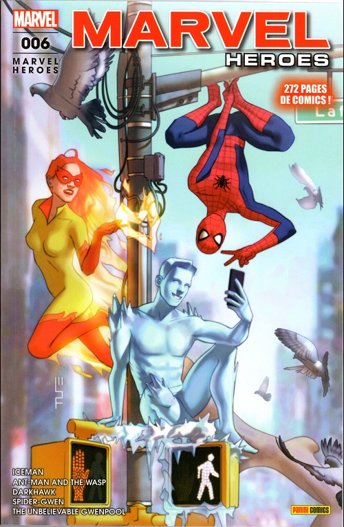 Couverture de l'album Marvel Heroes Tome 6 Etonnantes amitiés
