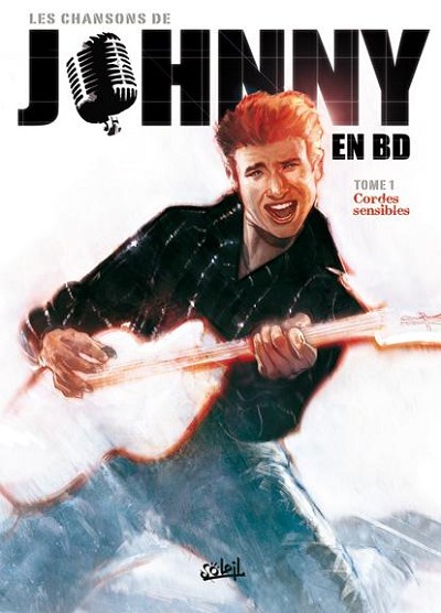 Couverture de l'album Les Chansons de Johnny en BD Tome 1 Cordes sensibles