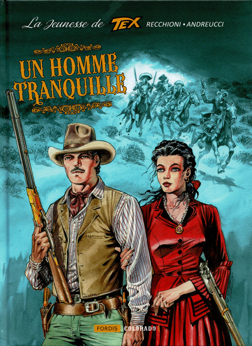 Couverture de l'album La jeunesse de Tex Tome 4 Un homme tranquille