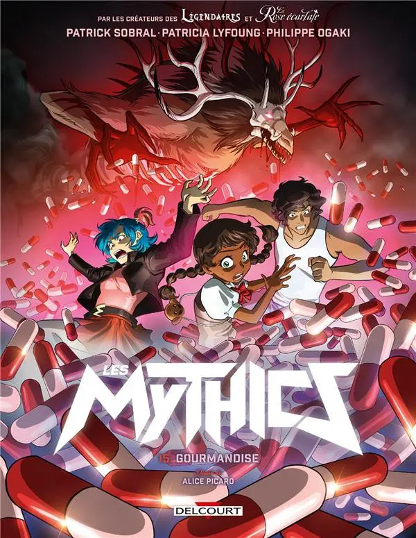 Couverture de l'album Les Mythics Tome 15 Gourmandise