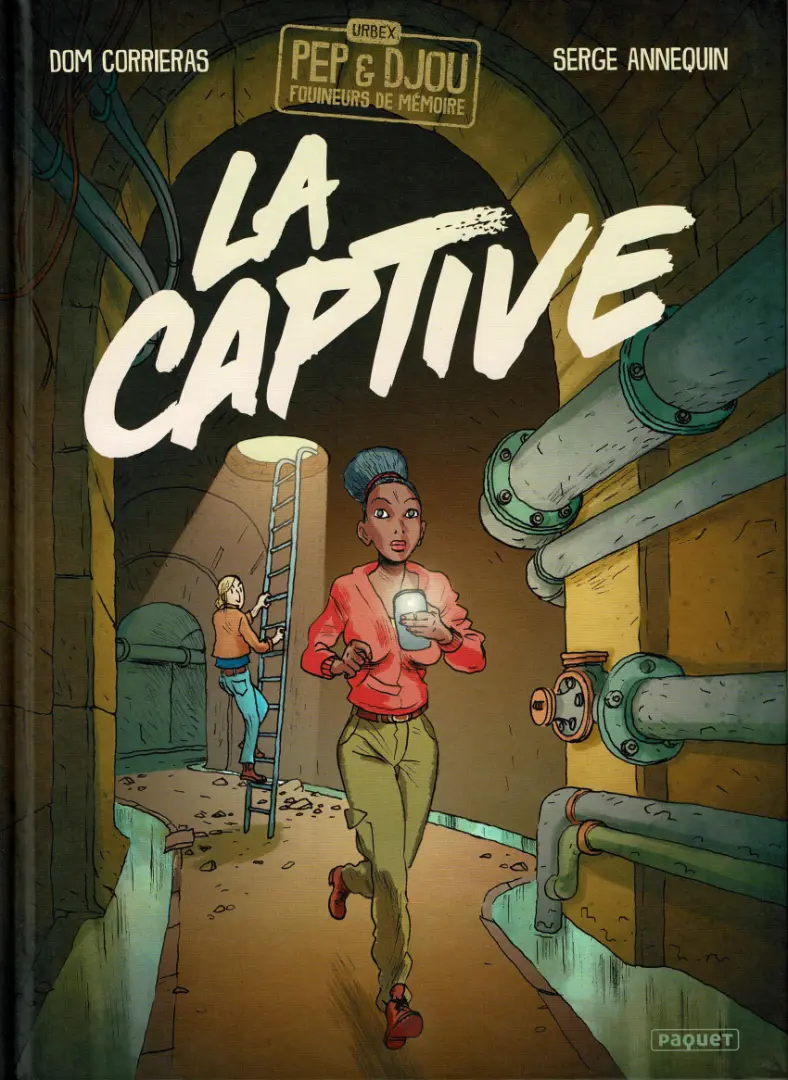 Couverture de l'album Les aventures de Pep & Djou fouineurs de mémoire Tome 1 La captive