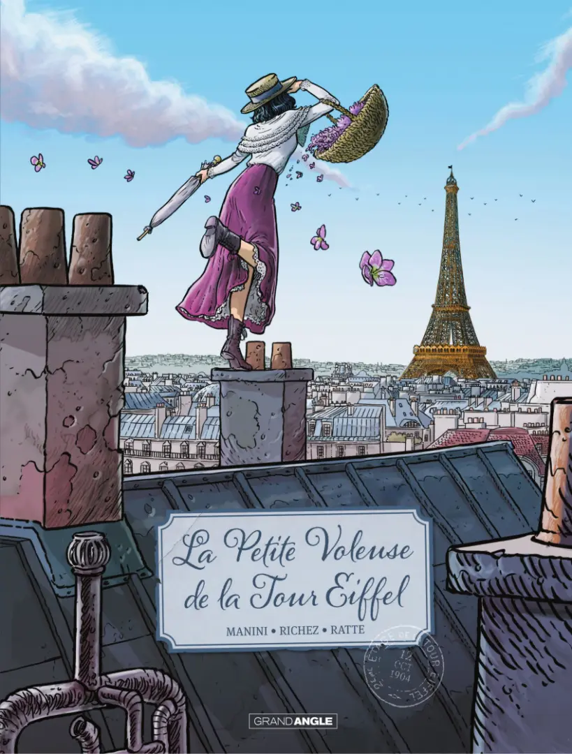 Couverture de l'album La petite Voleuse de la Tour Eiffel