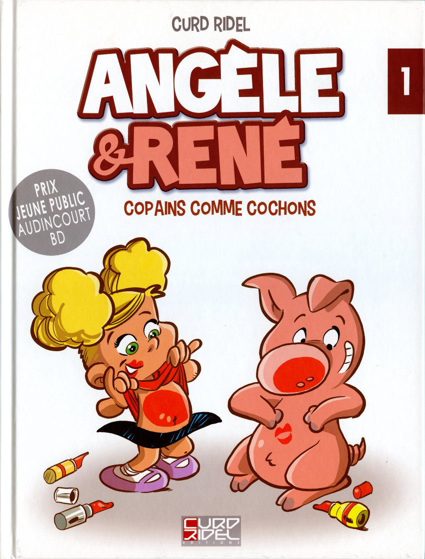 Couverture de l'album Angèle & René Tome 1 Copains comme cochons