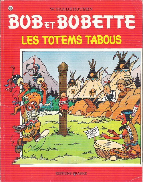 Couverture de l'album Bob et Bobette Tome 108 Les totems tabous