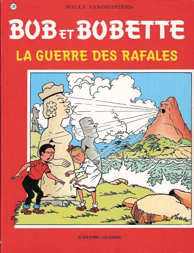 Couverture de l'album Bob et Bobette Tome 179 La guerre des rafales