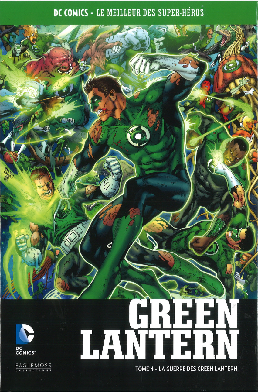 Couverture de l'album DC Comics - Le Meilleur des Super-Héros Hors-série Premium Volume 6 Green Lantern - Tome 4 - La Guerre des Green Lantern