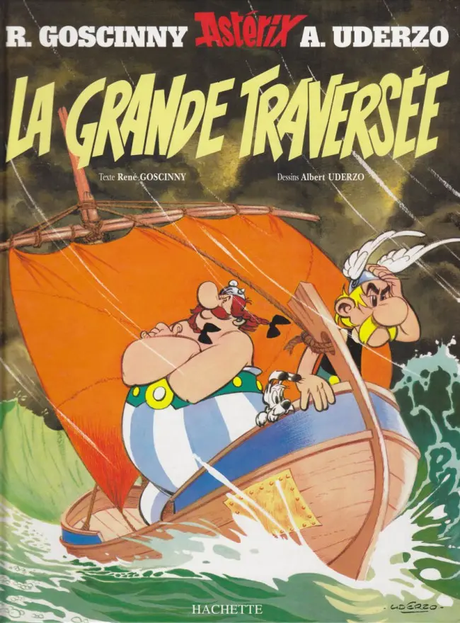 Couverture de l'album Astérix Tome 22 La grande traversée