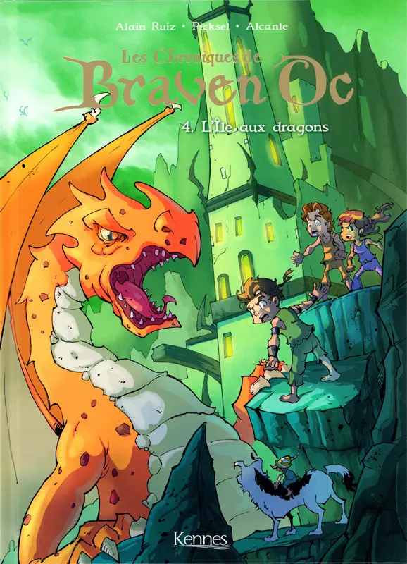 Couverture de l'album Les Chroniques de Braven Oc Tome 4 L'Île aux dragons