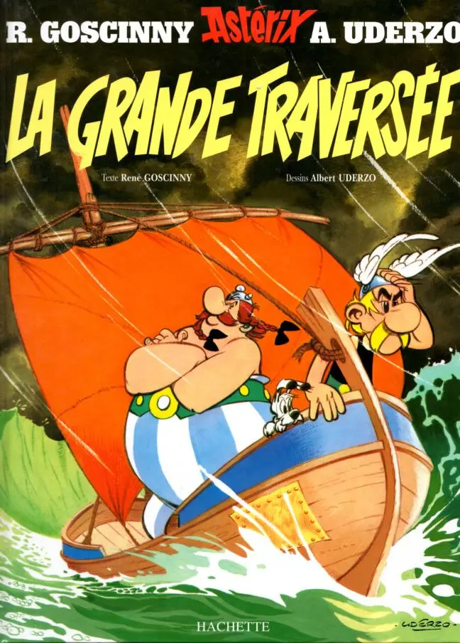 Couverture de l'album Astérix Tome 22 La grande traversée