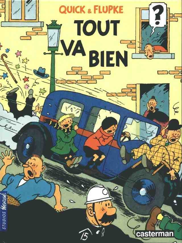 Couverture de l'album Quick et Flupke - Gamins de Bruxelles Tome 3 Tout va bien