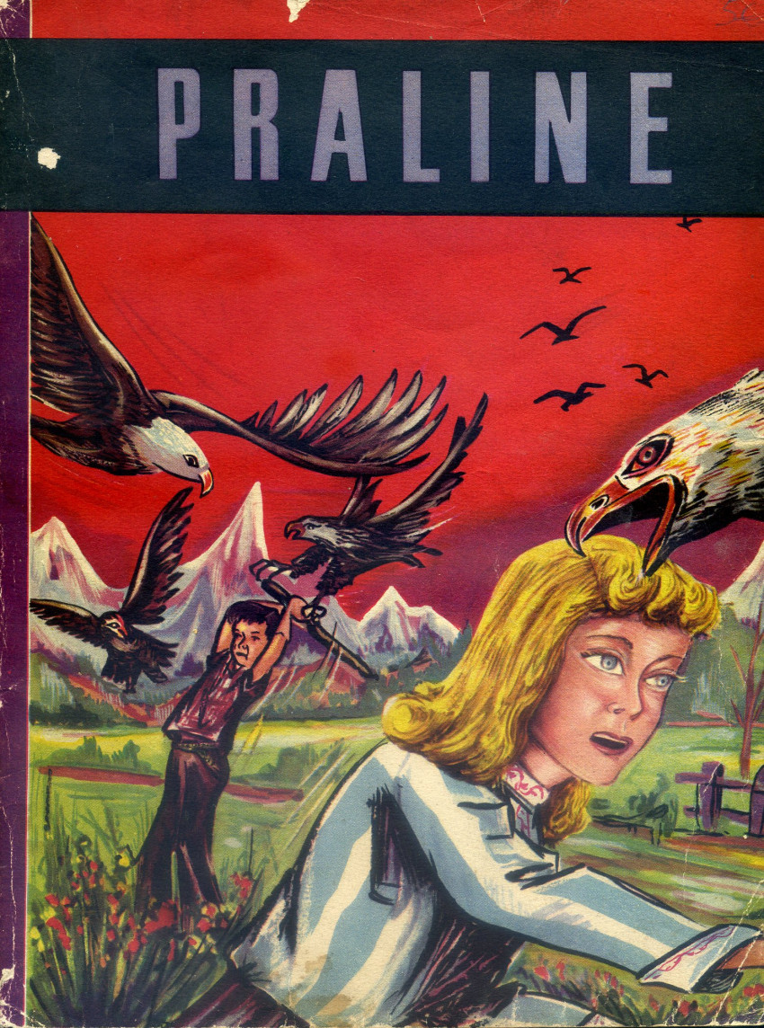 Couverture de l'album Praline - Fillette moderne L'anniversaire de Praline - Praline et ses petites amies - Praline aux sports d'hiver
