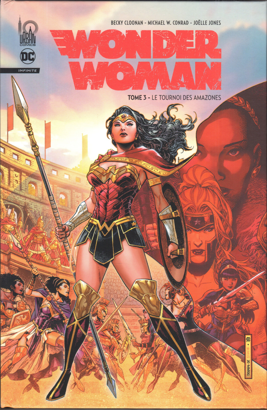 Couverture de l'album Wonder Woman Tome 3 Le tournoi des Amazones