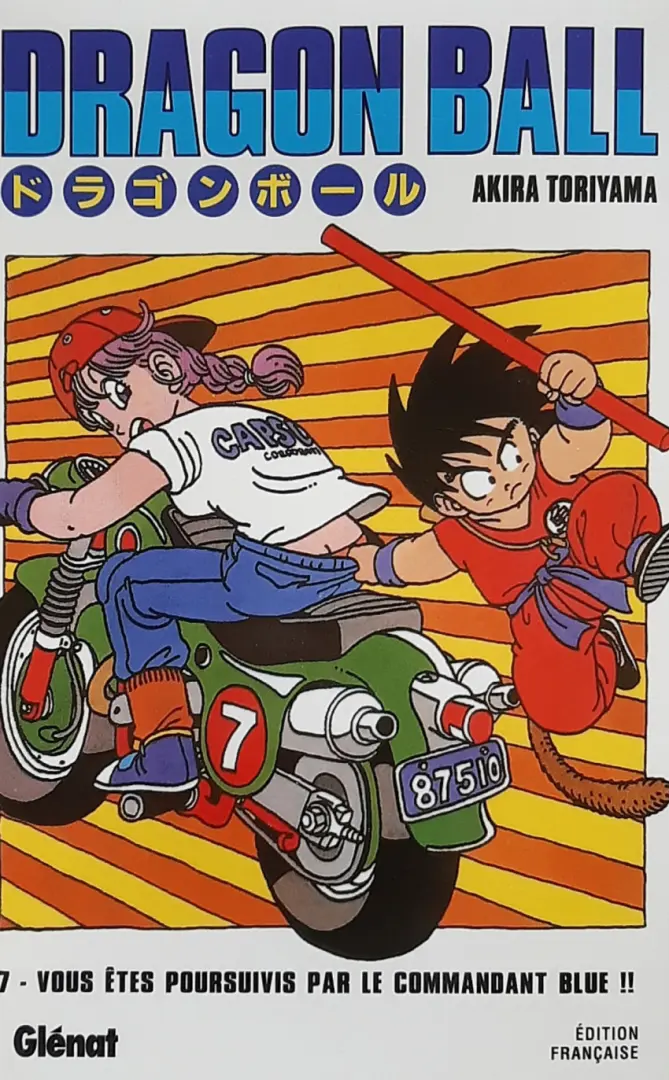 Couverture de l'album Dragon Ball Édition originale Tome 7 Vous êtes poursuivis par le Commandant Blue !!