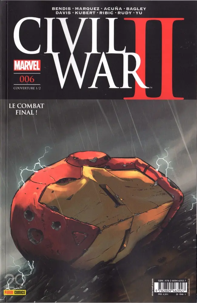 Couverture de l'album Civil War II Tome 006