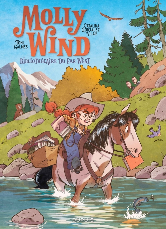 Couverture de l'album Molly Wind, bibliothecaire du far west 1