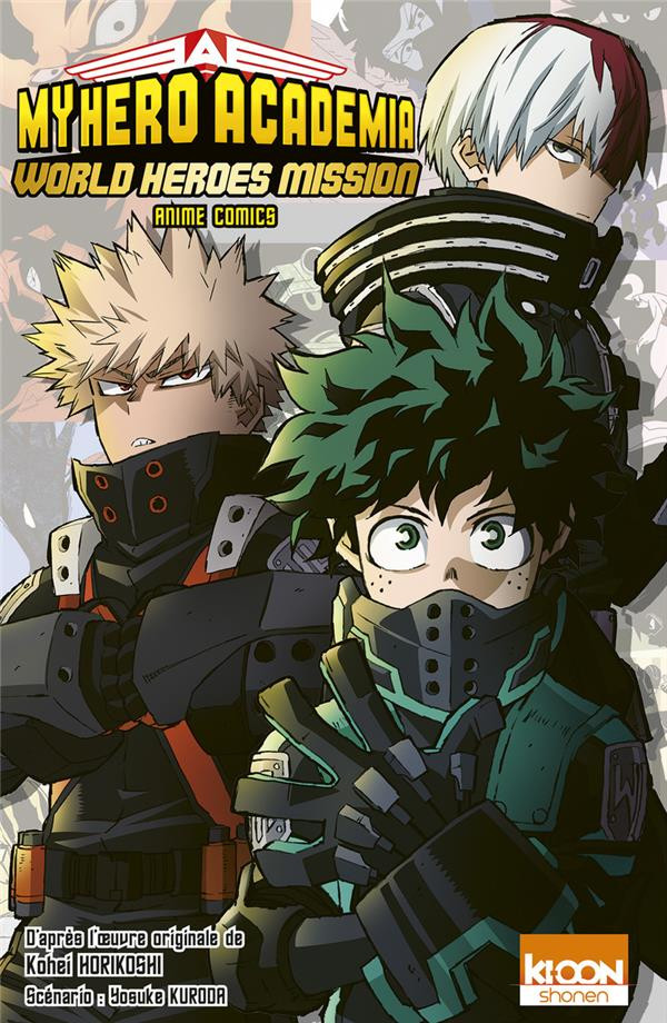 Couverture de l'album My hero academia - World heroes mission