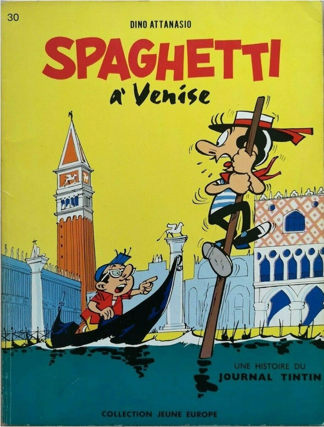 Couverture de l'album Spaghetti Tome 5 Spaghetti à Venise