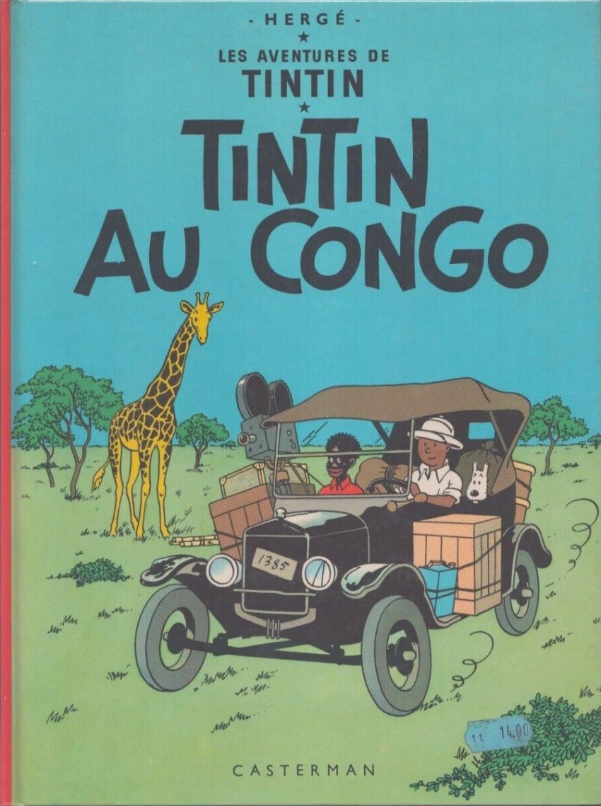 Couverture de l'album Tintin Tome 2 Tintin au Congo