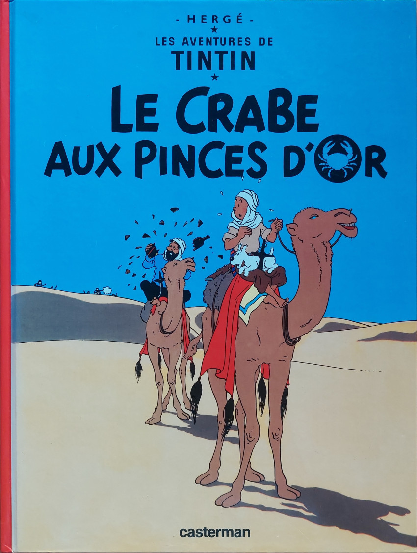 Couverture de l'album Tintin Tome 9 Le crabe aux pinces d'or