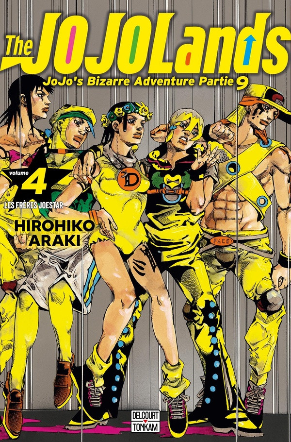 Couverture de l'album Jojo's Bizarre Adventure - The JOJOLands Volume 4 Les frères Joestar