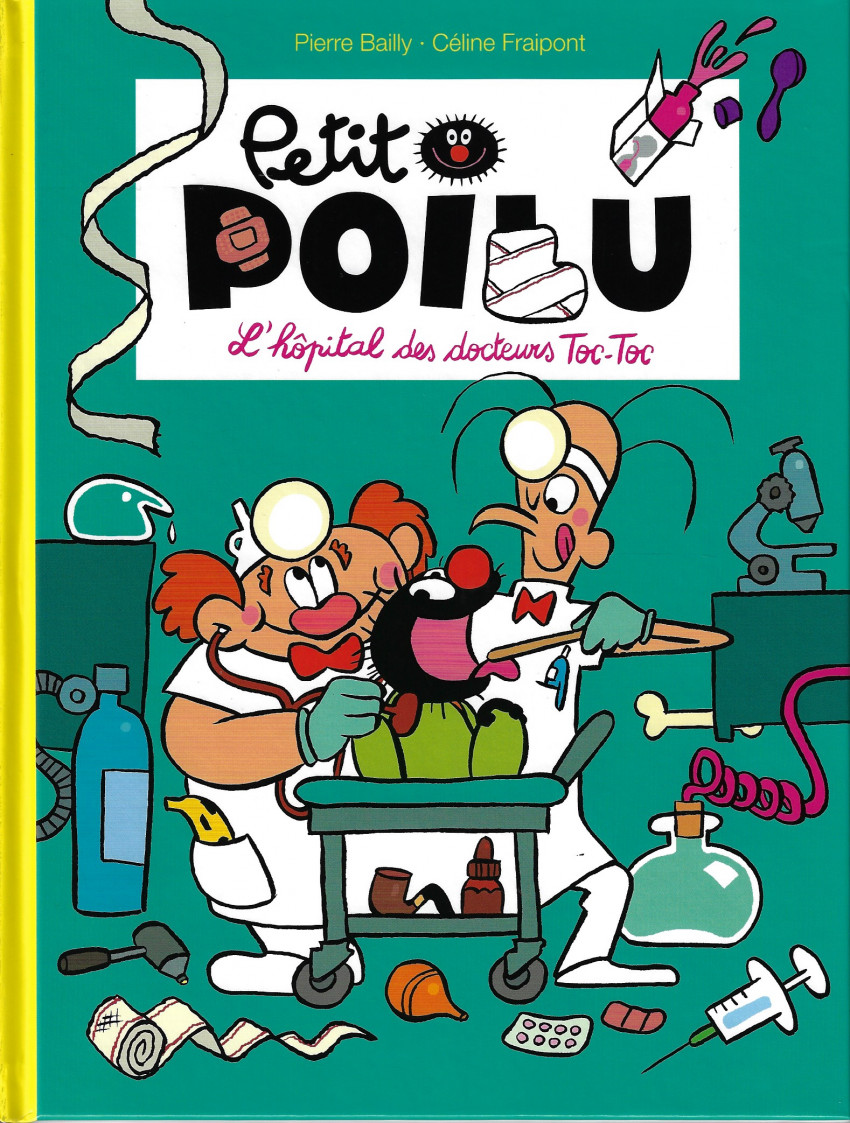 Couverture de l'album Petit Poilu Tome 11 L'hôpital des docteurs Toc-Toc