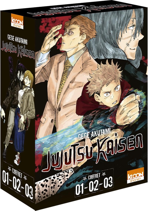 Couverture de l'album Jujutsu Kaisen Tomes 1 à 3