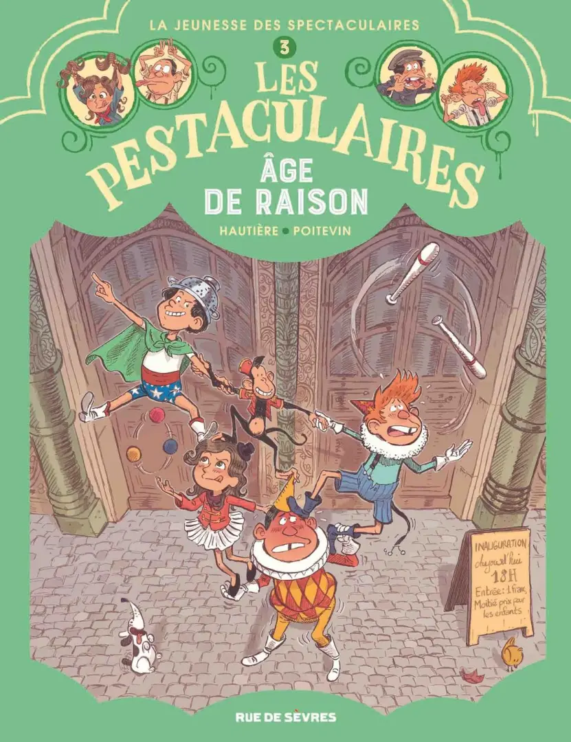 Couverture de l'album Les pestaculaires 3 Âge de raison