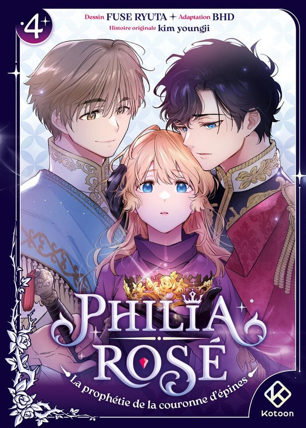 Couverture de l'album Philia Rosé - La prophétie de la couronne d'épines 4