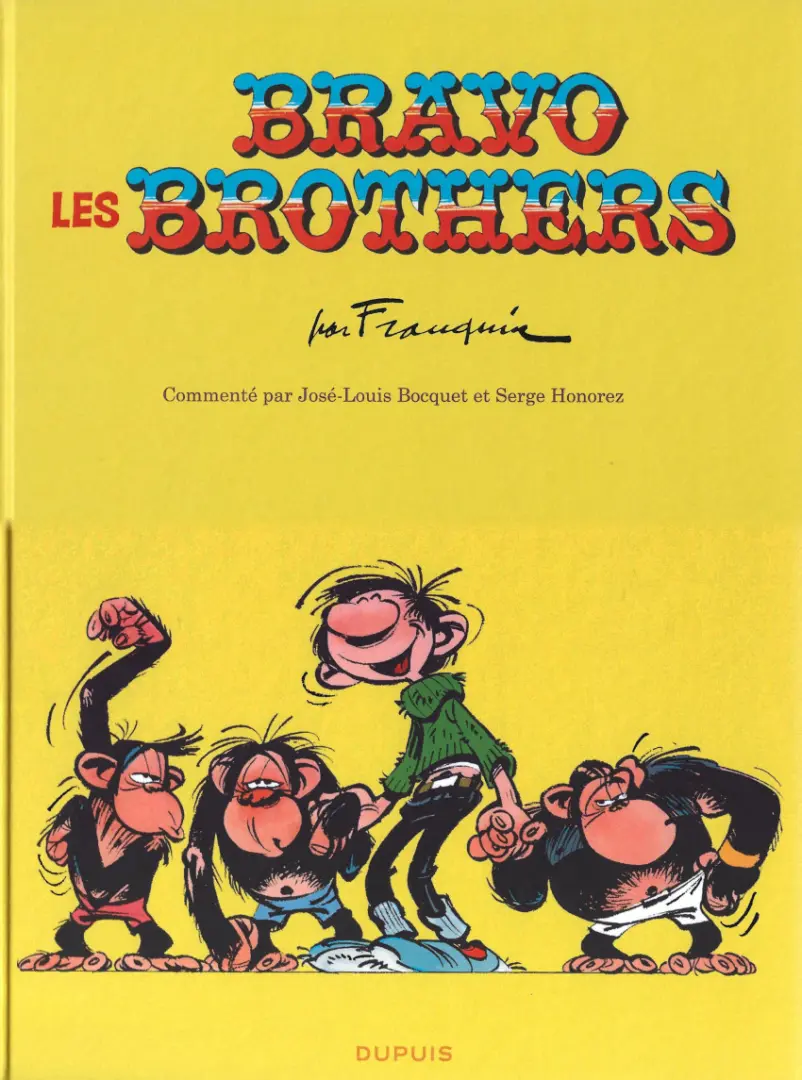 Couverture de l'album Spirou et Fantasio Bravo les Brothers