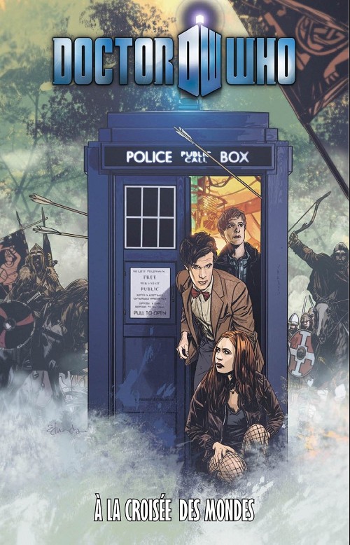 Couverture de l'album Doctor Who Tome 8 A la croisée des mondes