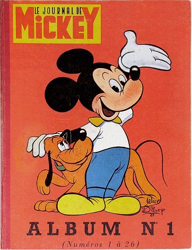 Couverture de l'album Le Journal de Mickey Album N° 1