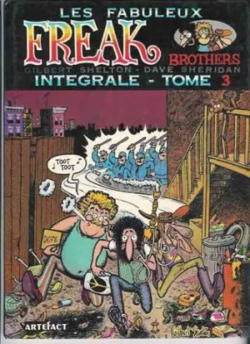 Couverture de l'album Les Fabuleux Freak Brothers Intégrale Artefact Tome 3 Intégrale